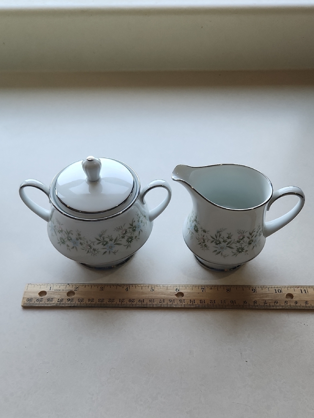 Vintage Noritake Savannah Pattern Made In Japan With Platinum Rim - Picture 8 of 9